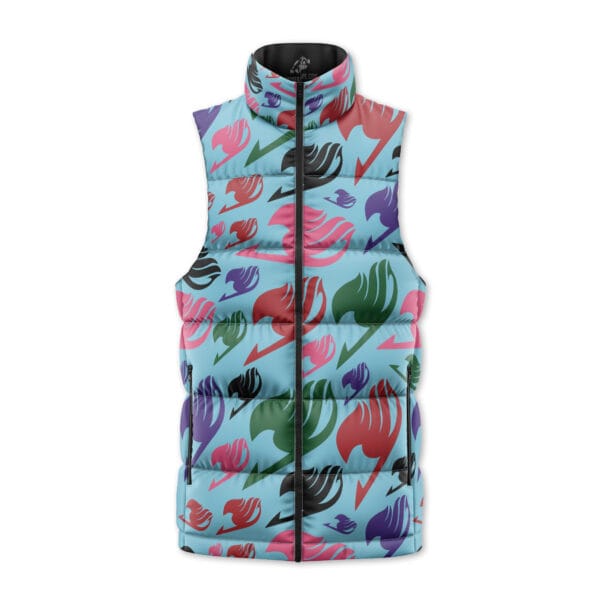 Fairy Tail Insignia Sleeveless Down Jacket