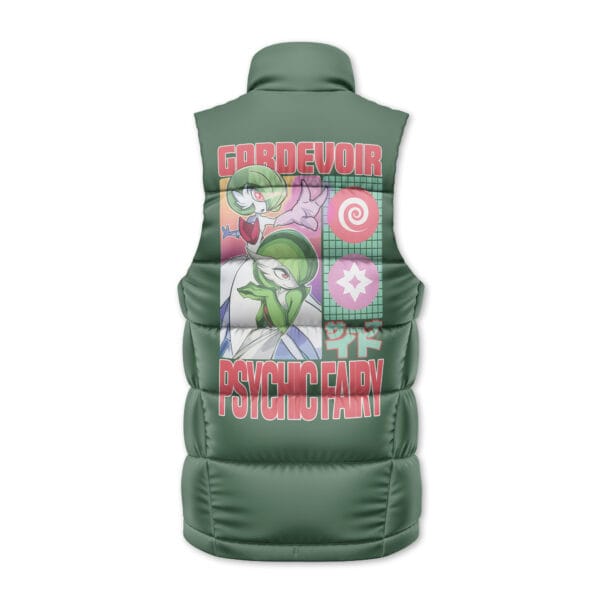 Gardevoir Pokemon Sleeveless Down Jacket