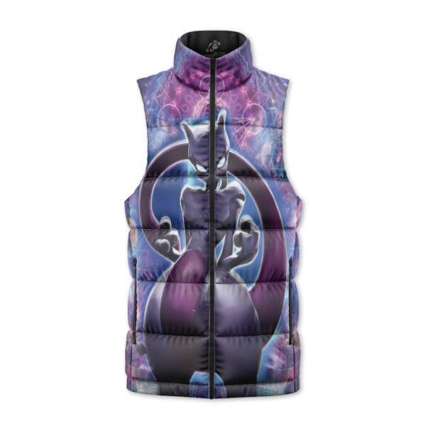 Gengar Pokemon Sleeveless Down Jacket