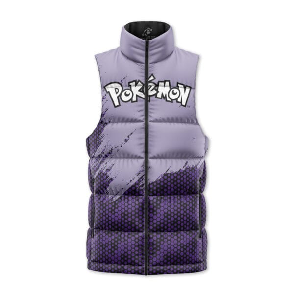 Gengar V3 Pokemon Sleeveless Down Jacket 2