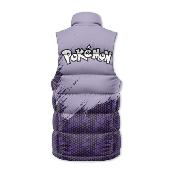 Gengar V3 Pokemon Sleeveless Down Jacket