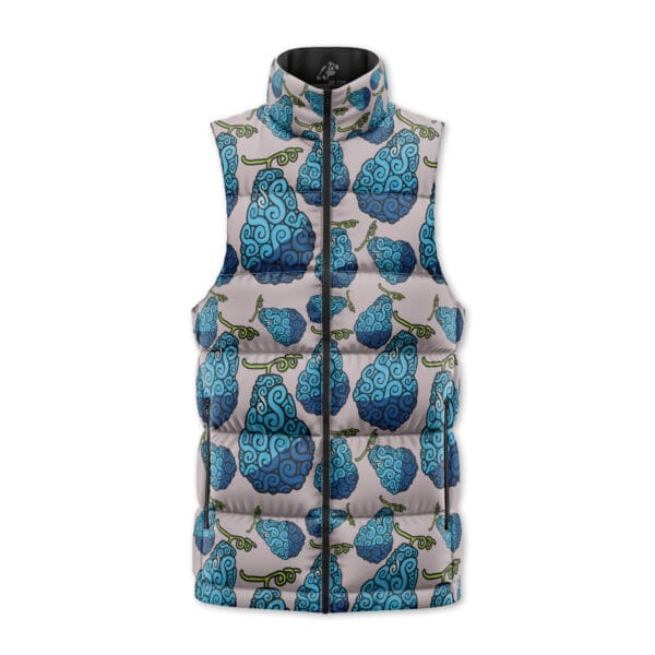 Gura Gura No Mi One Piece Sleeveless Down Jacket