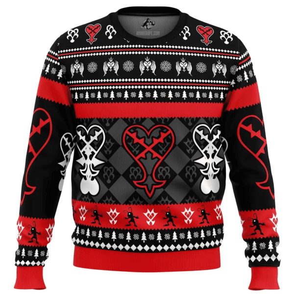 Heartless Christmas Kingdom Hearts Ugly Christmas Sweater