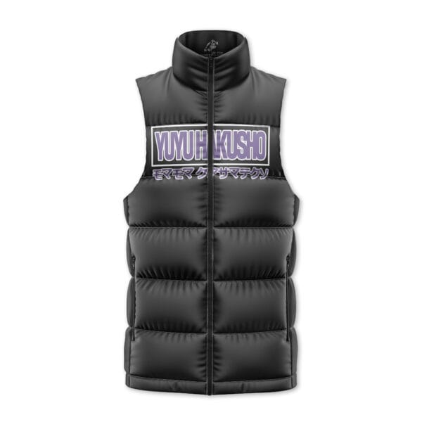 Hiei Yu Yu Hakusho Sleeveless Down Jacket