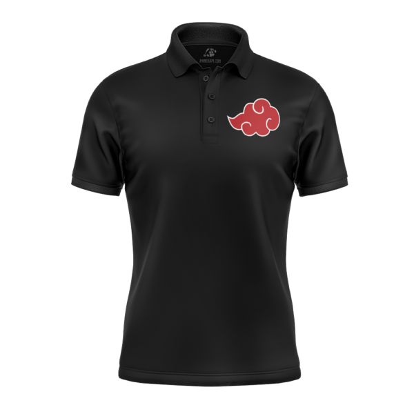 Anime Itachi Uchiha Akatsuki Naruto Polo Goft Shirt