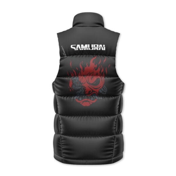 Johnny Silverhand Cyberpunk 2077 Sleeveless Down Jacket