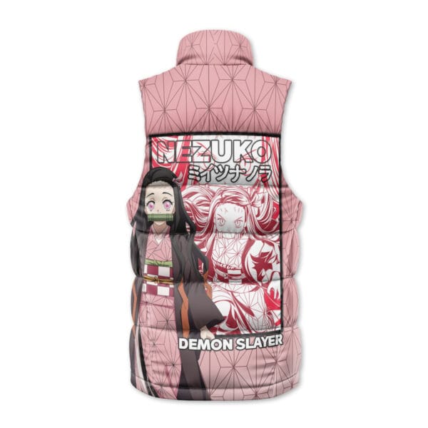 Kamado Nezuko Haori Demon Slayer Sleeveless Down Jacket