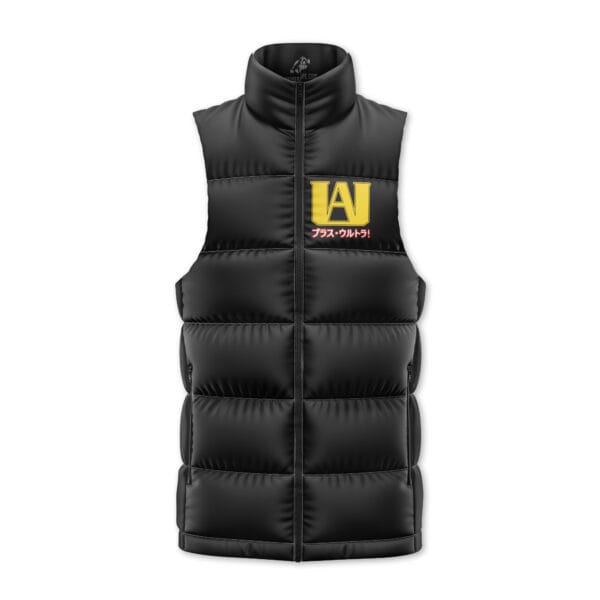 Katsuki Bakugo My Hero Academia Sleeveless Down Jacket