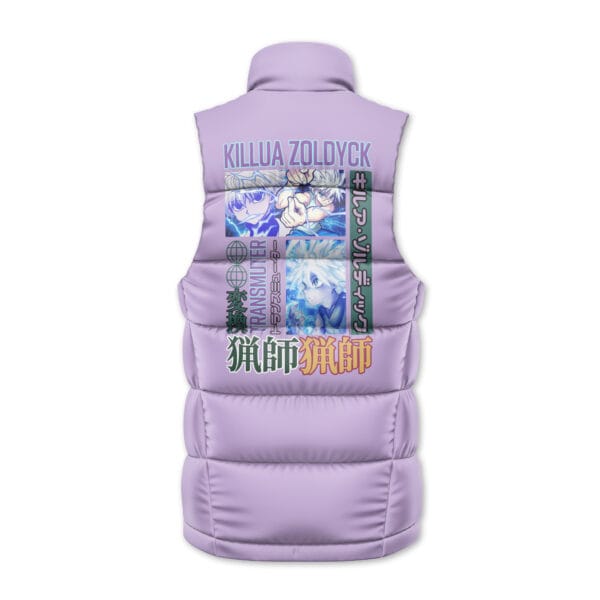 Killua Zoldyck Hunter X Hunter Sleeveless Down Jacket