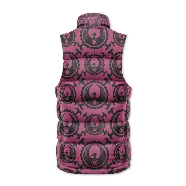 Kozuki Clan Crest One Piece Sleeveless Down Jacket