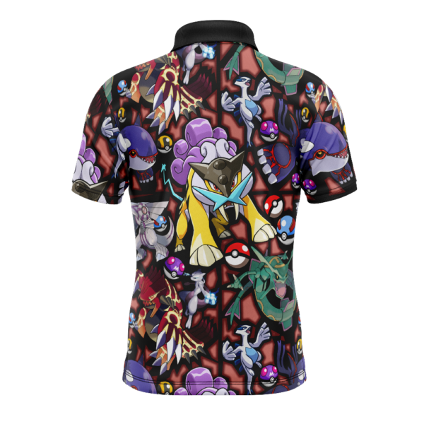 Legendary Pokemon Polo Goft Shirt