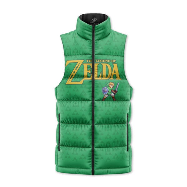 Link Legend Of Zelda Sleeveless Down Jacket