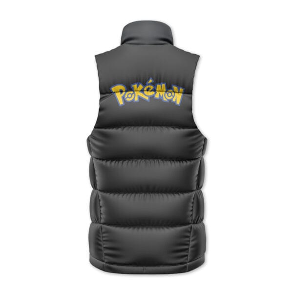 Luxray Pokemon Sleeveless Down Jacket