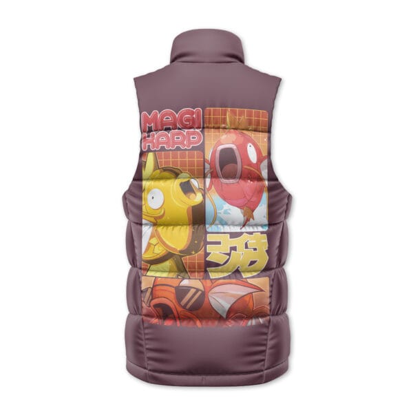 Magikarp Pokemon Sleeveless Down Jacket