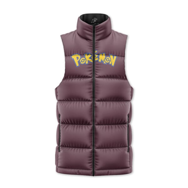 Magikarp Pokemon Sleeveless Down Jacket