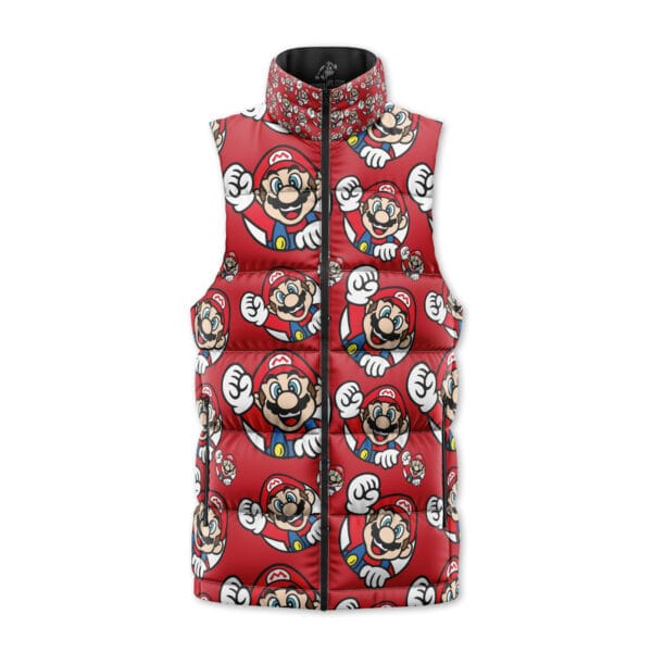 Mario Super Mario Sleeveless Down Jacket