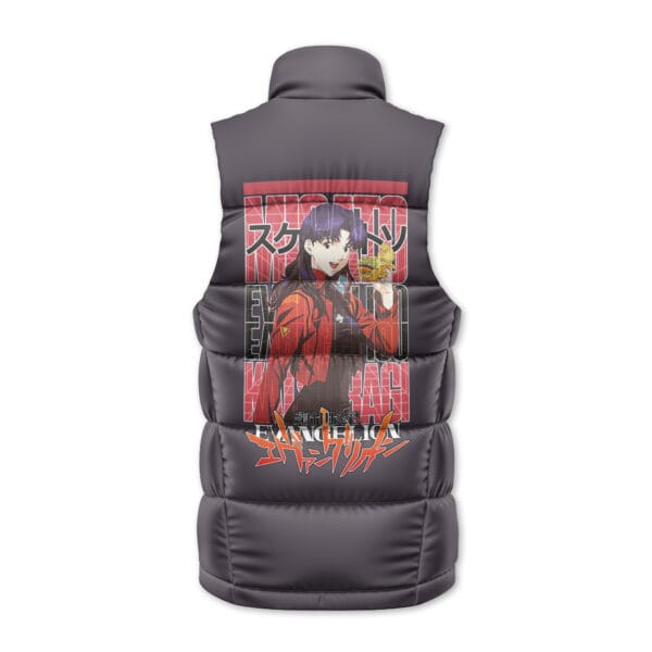 Misato Katsuragi Neon Genesis Evangelion Sleeveless Down Jacket 3