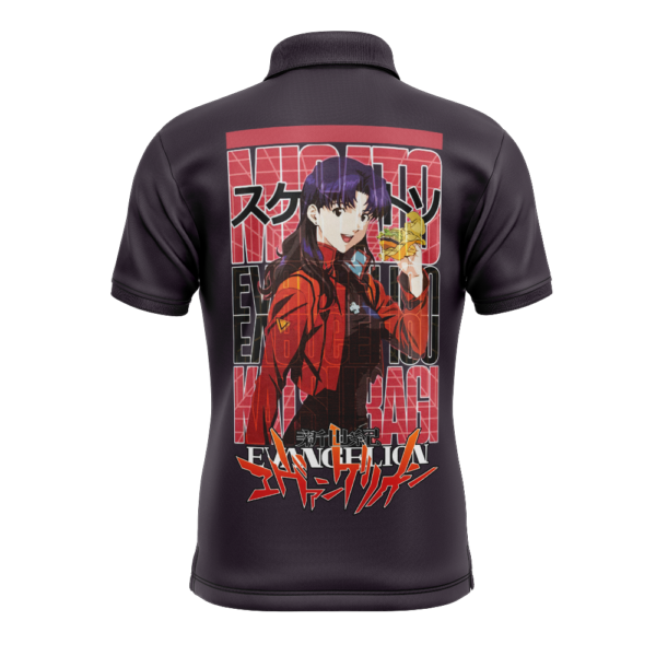 Misato Katsuragi Neon Genesis Evangelion Polo Goft Shirt