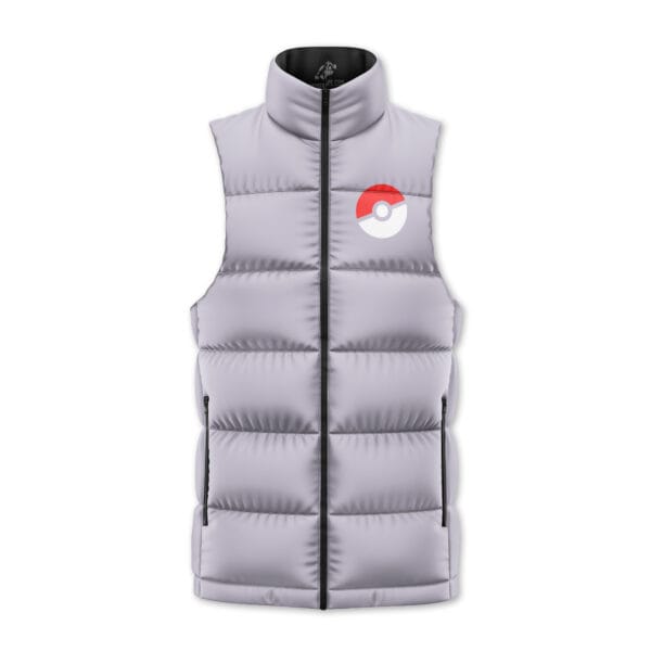 Normal Type Pokemon Sleeveless Down Jacket 2