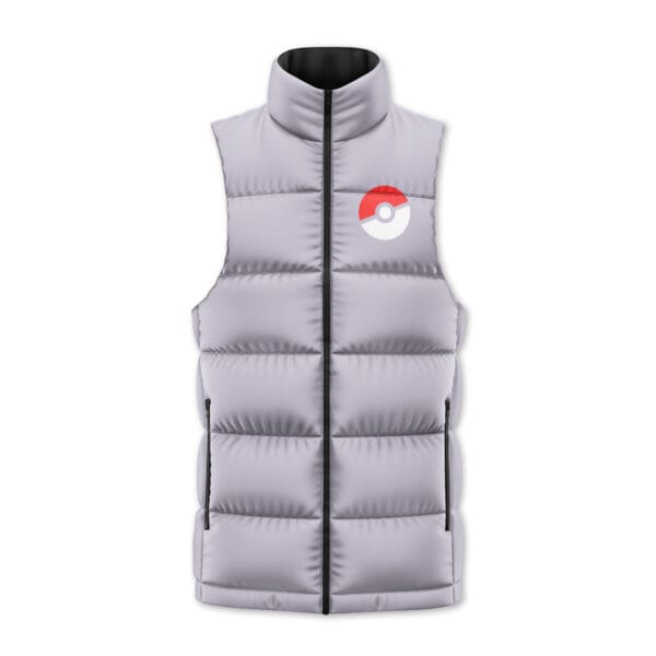 Normal Type Pokemon Sleeveless Down Jacket