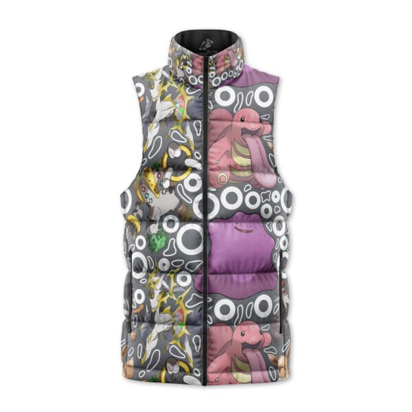 Normal Type Pokemon Sleeveless Down Jacket 3