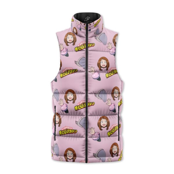 Ochaco Uraraka My Hero Academia Sleeveless Down Jacket