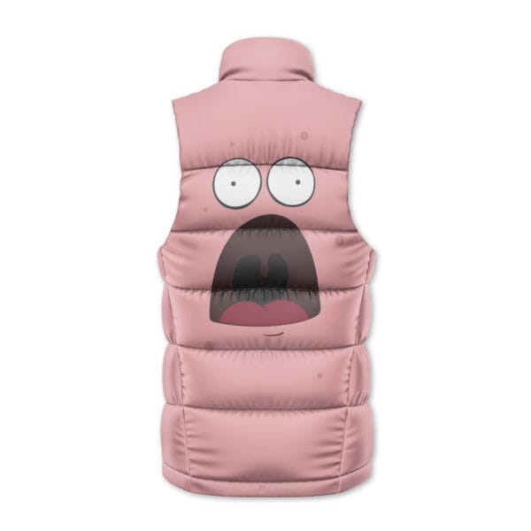 Patrick Star Spongebob Squarepants Sleeveless Down Jacket