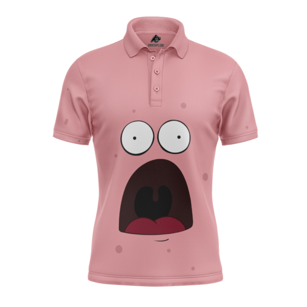 Patrick Star Spongebob Squarepants Polo Goft Shirt