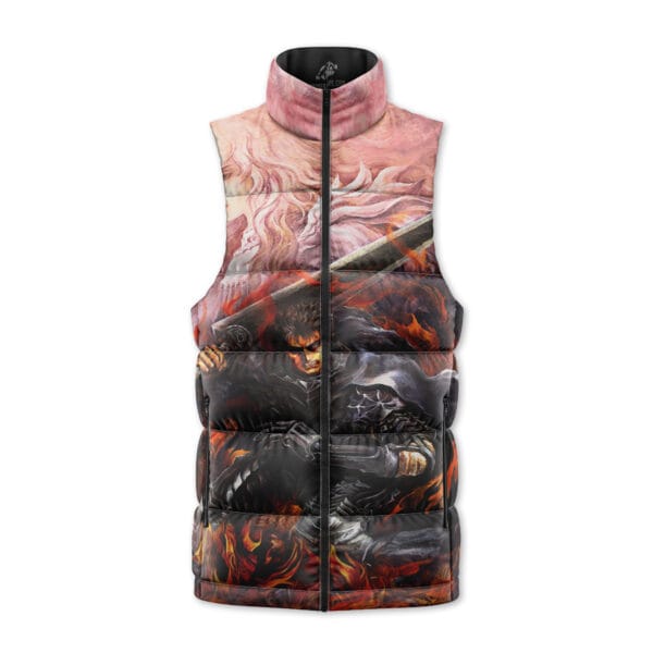 Quest Of Guts Berserk Sleeveless Down Jacket