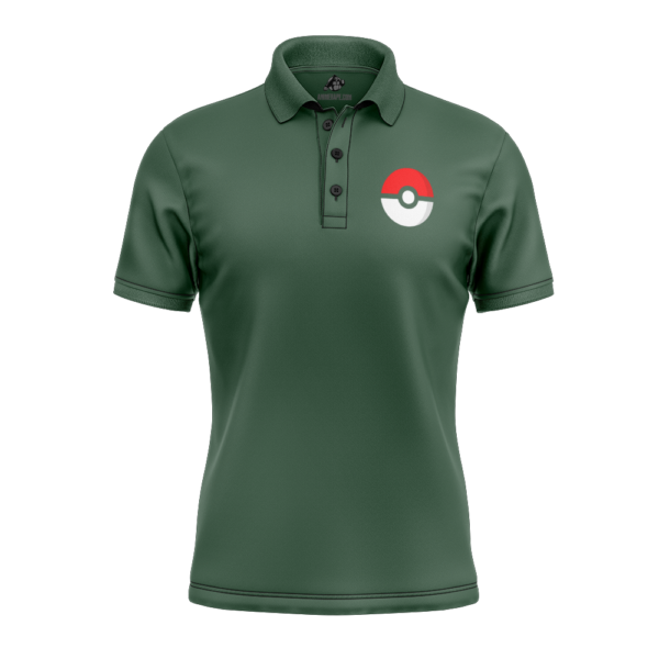 Rayquaza Pokemon Polo Goft Shirt 2