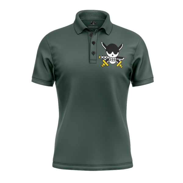 Roronoa Zoro One Piece V3 Polo Goft Shirt