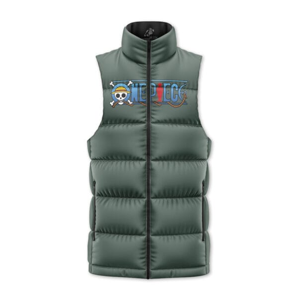 Roronoa Zoro One Piece Sleeveless Down Jacket 2