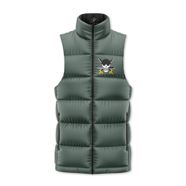 Roronoa Zoro One Piece Sleeveless Down Jacket