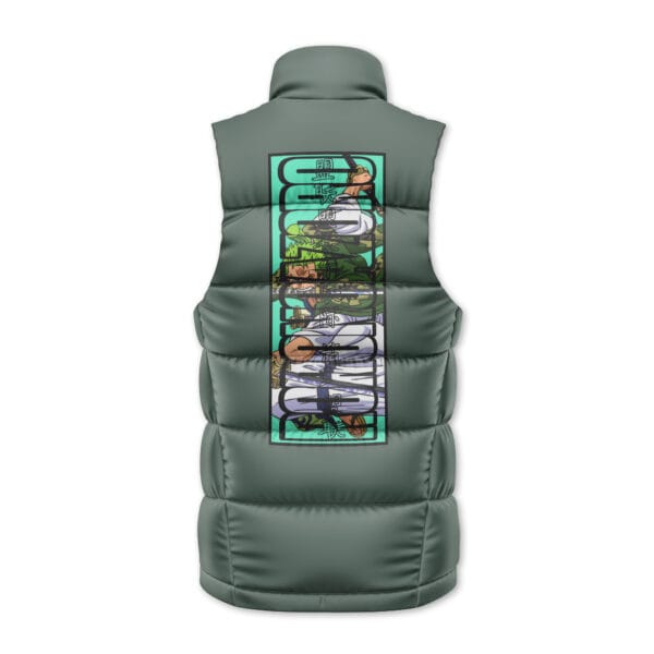 Roronoa Zoro One Piece V3 Sleeveless Down Jacket