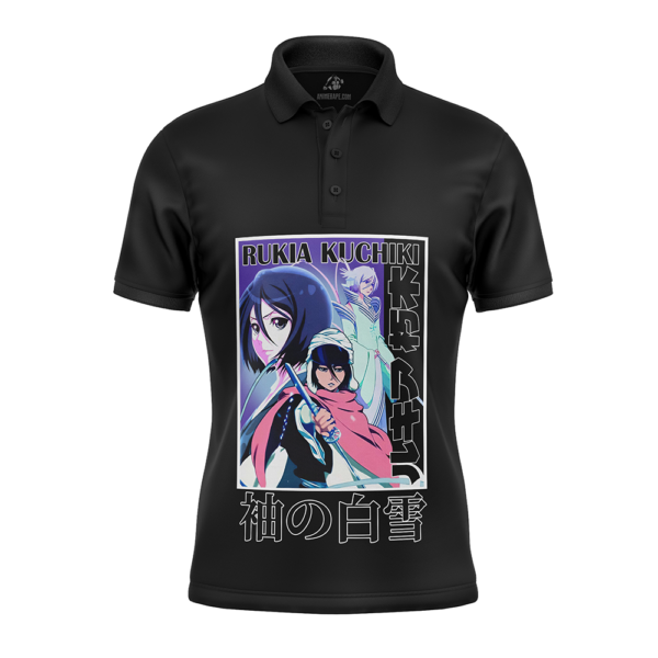 Rukia Kuchiki Tybw Bleach Polo Goft Shirt