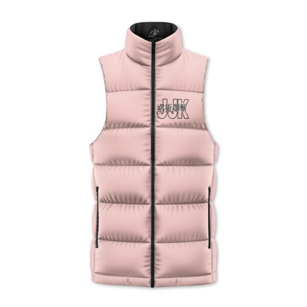 Ryomen Sukuna Jujutsu Kaisen Sleeveless Down Jacket