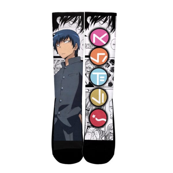 Ryuuji Takasu Socks Toradora Custom Anime Socks Mix Manga