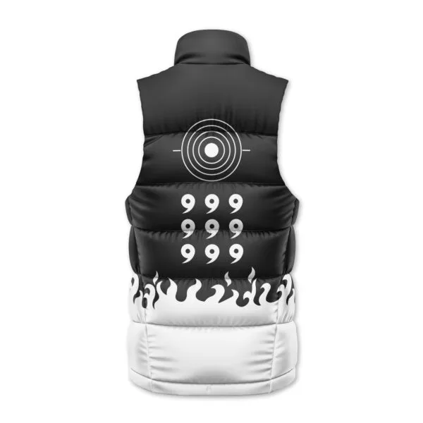Anime Sage Of The Six Paths Naruto Sleeveless Down Jacket