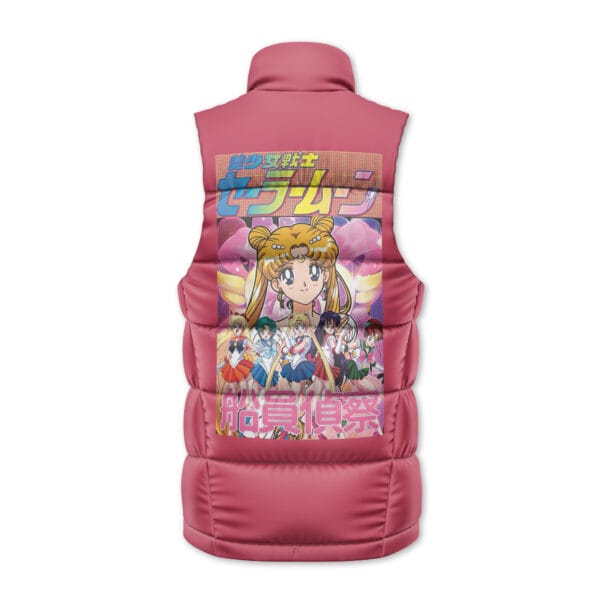 Sailor Scouts Sailor Moon Sleeveless Down Jacket