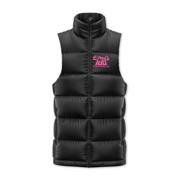 Shigeo Kageyama Mob Psycho 100 Sleeveless Down Jacket