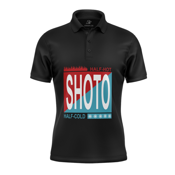 Shoto Hot Cold My Hero Academia Polo Goft Shirt