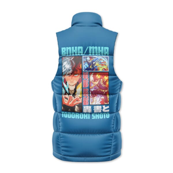 Shoto Todoroki My Hero Academia Sleeveless Down Jacket