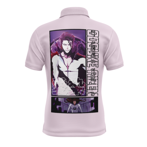 Anime Sosuke Aizen Bleach Polo Goft Shirt