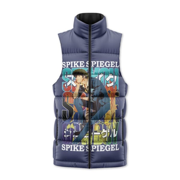 Spike Spiegel Cowboy Bebop Sleeveless Down Jacket