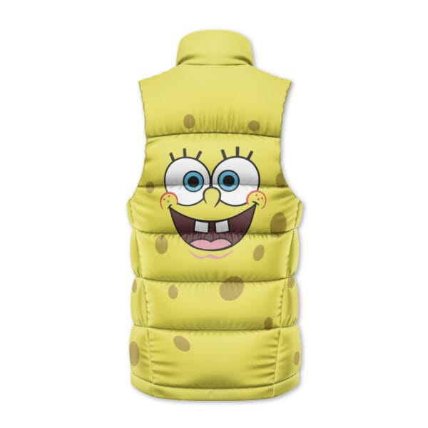 Spongebob Squarepants Sleeveless Down Jacket