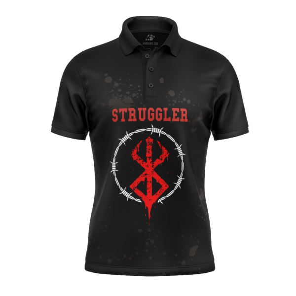 Anime Struggler Berserk Polo Goft Shirt