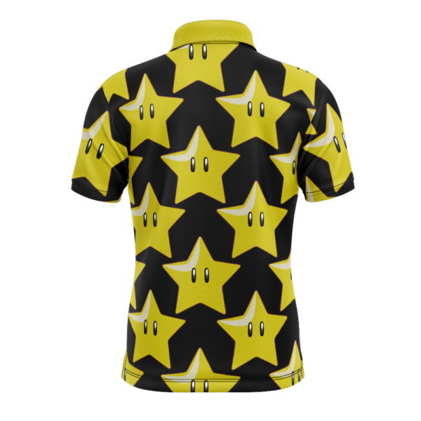 Super Star Super Mario Polo Goft Shirt