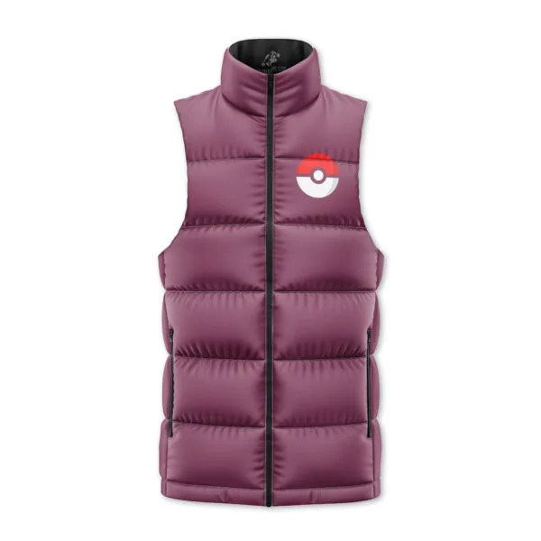 Sylveon Pokemon Sleeveless Down Jacket 2