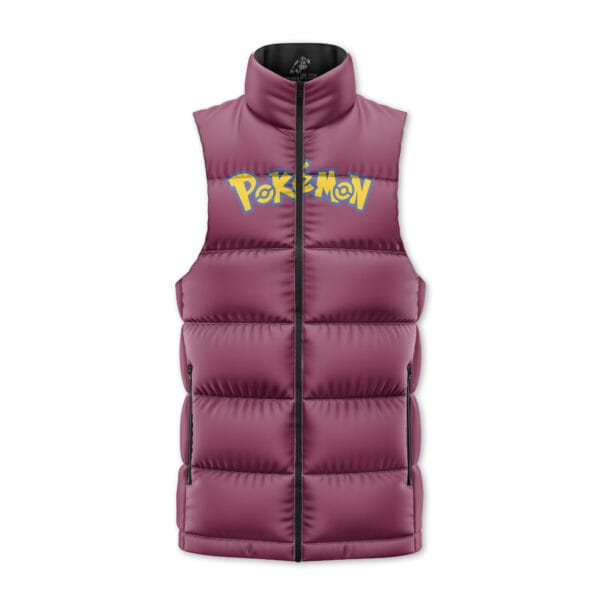 Sylveon Pokemon Sleeveless Down Jacket