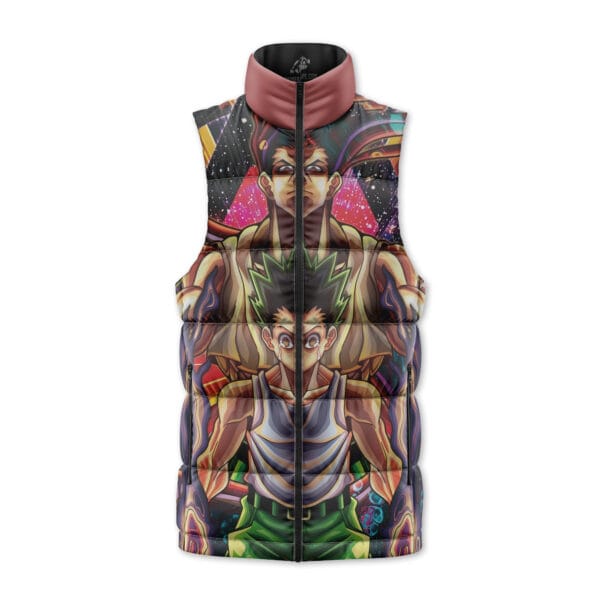 Trippy Gon Freecss Hunter X Hunter Sleeveless Down Jacket